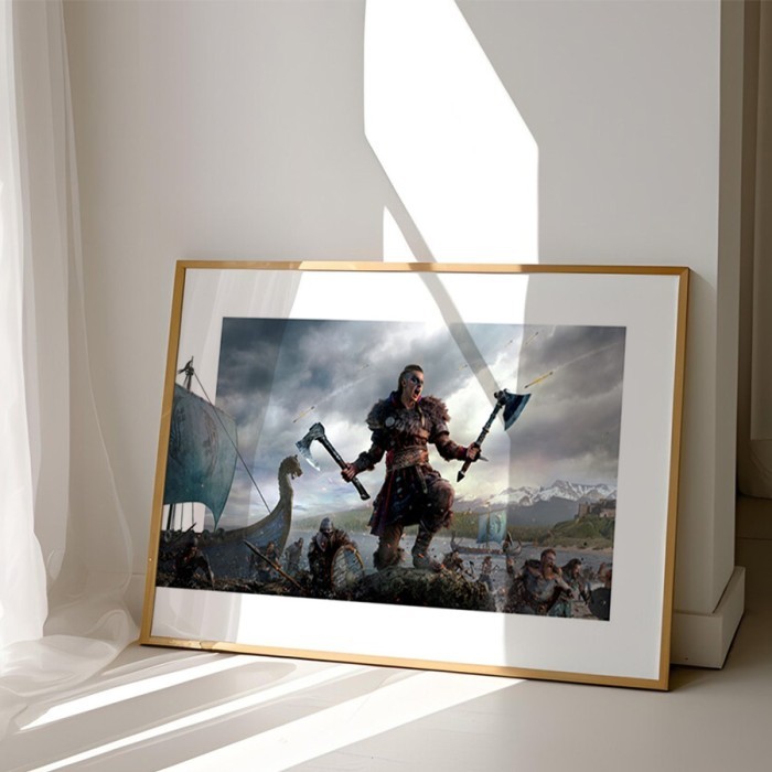 Αφίσα Poster Eivor Varinsdottir Assassin's Creed με κορνίζα